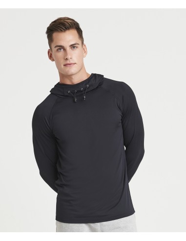 A-JC037-Mens Cool Cowl Neck Top